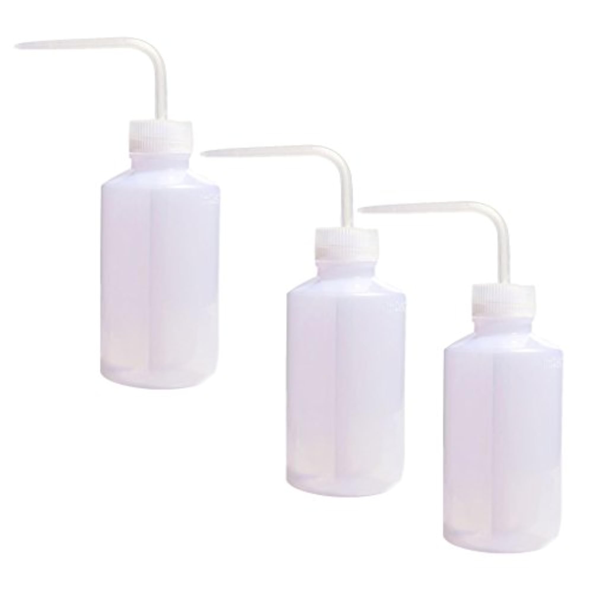 3pcs 250ml Plastic Clear Diffuser Squeeze Bottle, Non-Spray