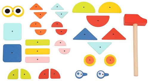 TOOKYLAND Tap Tap Games Toys,Hammer and Nails Game,Imaginative Design Play Set