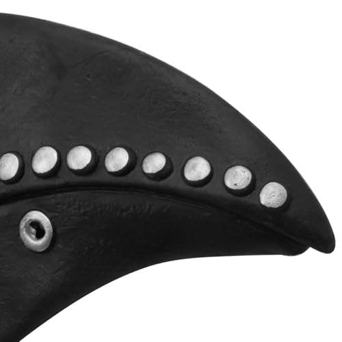 Namvo Beak Mask Halloween Medieval Plague Mask Plague Doctor Head Mask Long Nose Bird Beak Masks Carnival Horror Steampunk Pestmask for Carnival - Image 4