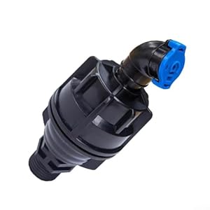 ZWEquipint 360 Grad drehbarer Wasser-Vogel-Sprinkler, Gartenbewässerungswerkzeug mit Erdspieß oder Schnellverbinder für Rasen, Gemüsebeete, effizientes Bewässerungssystem, Schwarz (A)