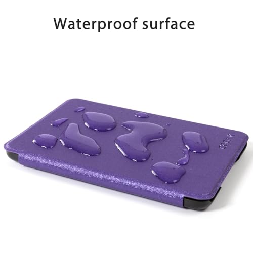 Image of CoBak Case for All New 6 Inch E-Reader 2024 and 2022 (11 Generation) - PU Leather Smart Cover, Auto Sleep and Wake,Purple