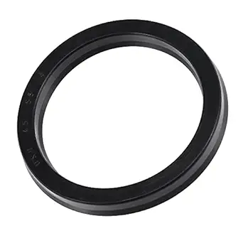 MECCANIXITY USH Radial Shaft Seal 45mm ID x 55mm OD x 6mm Width Nitrile Rubber Oil Seal, Black