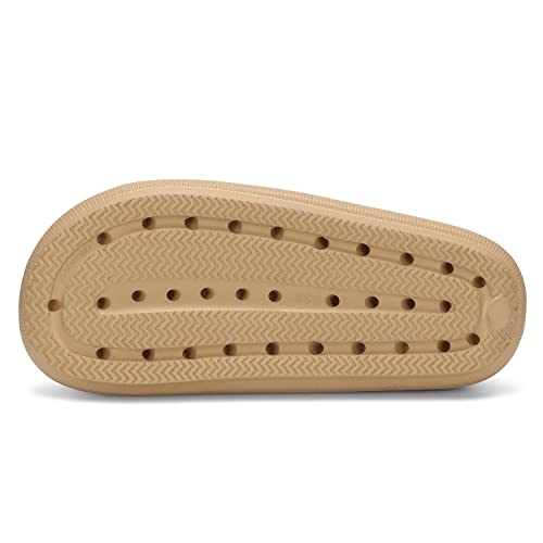 Image of Dirk Slides for Women and Men Sandals Pillow Slippers Shower Shoes Cushioned Cloud Slides