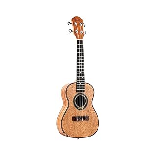 Saturey Ukulélé Concert Ukulele 4 Cordes Guitare en Acajou 23 Pouces Soprano Ukulele Ukulele Bridge de Fretbood for… - Les Beatles, Paul McCartney, John Lennon, RIngo Starr, George Harrison