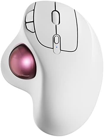 Amazon.in: Buy Wireless Trackball Mouse, Rechargeable Ergonomic Mouse ...