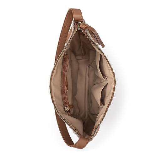 Image of The Sak Sequoia Hobo Bag - Premium Large Leather Women's Handbag for Everyday & Travel - Durable Purse With Zipper Pocket