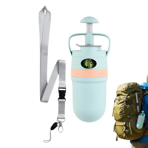 Recogedor De Heces para Perros - Pinza Recogedora Impermeable - Recogedor De Heces para Mascotas con Dispensador De Bolsas,para Mascotas Pequeñas Medianas Grandes Exterior Paseo Viaje Camping