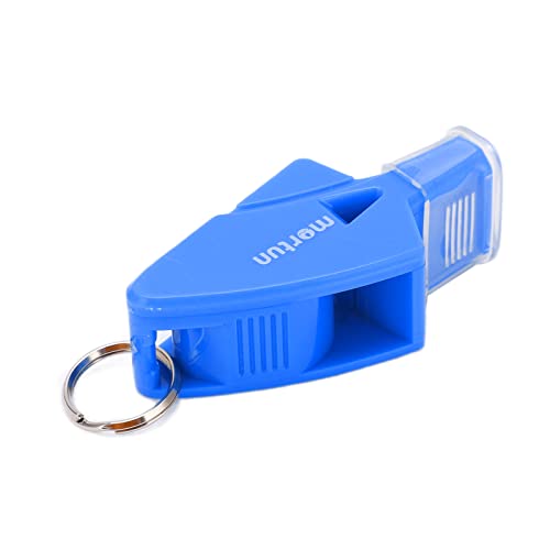 Silbato de plástico con sonido nítido y clip miniatura 3