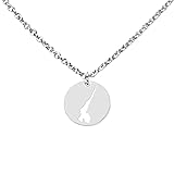 daheim dhk291 - collana in filigrana lago di garda per donna e donna, gioielli per la casa in acciaio inox (argento o dorato) e acciaio inossidabile, colore: (argento).