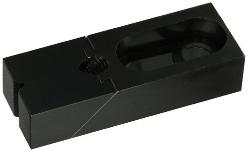 Image of Te-Co 33815 Nuzzler Black Oxide 1018 Steel High Grip Edge Clamp, 3 /4 inch Bolt Size, 5-1 /4 inch Length x 2 inch Width x 1-1 /4 inch Height