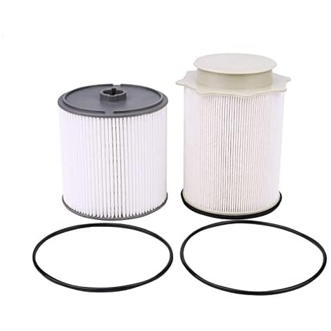 ONER AUTO PARTS Fuel Filter Water Separator Set ，Compatible With 2019 2020 2021 Dodge Ram 2500 3500 4500 5500 6.7L Diesel Engines ,Replaces# 68157291AA 68436631AA Cover