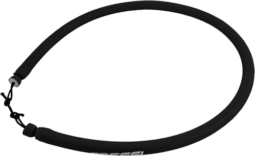 CRESSI Circular Band w/Lined Wishbone Ø 14 mm Speargun Bands, Black, 69.5 cm