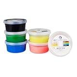 AFH Therapie Knete® | 85 g | 6er Set | inkl. Gratis AFH Knetfibel | Therapieknete