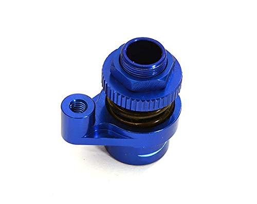 Integy Rc Model C28434Blue Billet Machined Alloy Steering Servo Adjustable Saver For Traxxas 1/10 4-Tec 2.0 #TOP7