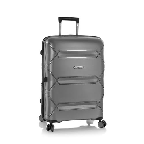 Heys Milos 26-Inch Grey Expandable Spinner Luggage