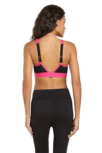 Image of Van Heusen Women Nylon Blend Wireless Non Padded High Impact Sports Bra -Anti Bacterial, Moisture Wicking