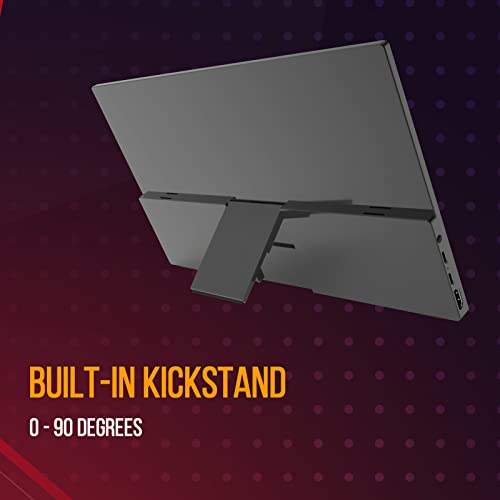 Bimawen Oled 4K Touch Portable Monitor 13.3",Oled Touchscreen With Built-In Stand Speaker,4Mm To 10Mm Thickness,60Hz,400 Nits #TOP4