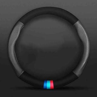 THOMIX Car Steering Wheel Cover for BMW 3 Series G20 G21 M3 318i 318d 320i 320d 330d, Steering Wheel Covers Non-Slip Breathable Steering Wheel Protector Car Steering Wheel Protective Cover Steering