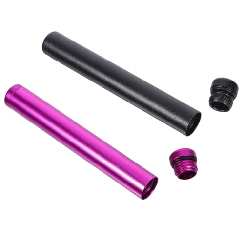 Estuche tubular de aluminio resistente al agua para almacenamiento miniatura 5