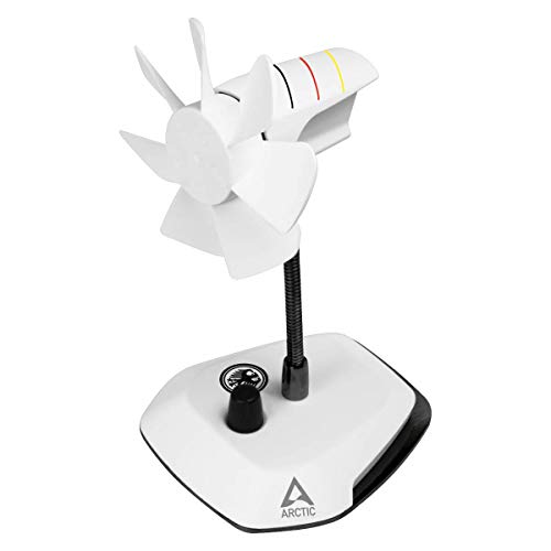 Breeze - USB Tischventilator mit flexiblem Hals und einstellbarer Drehzahl - 800-1.800 U/min - Deutschland