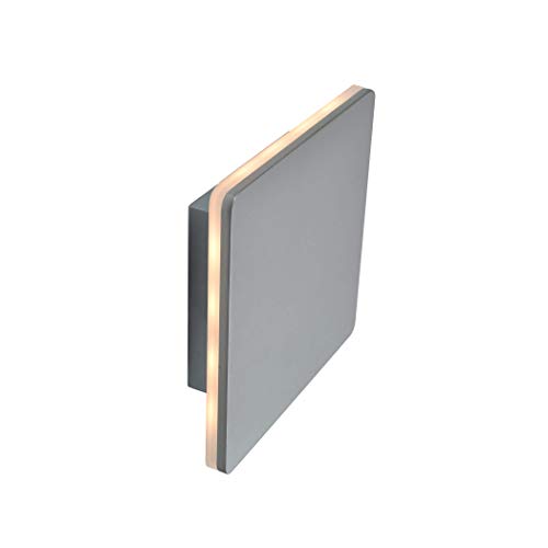 Amazing ๐ฅ VONN Eclipse Square VMW13400AL 7" ADA Compliant Wall Sconce Lighting Fixture in Silver Integrated LED, 7" L x 1.75" D x 7" H Amazing ๐ฅ VONN Eclipse Square VMW13400AL 7" ADA Compliant Wall Sconce Lighting Fixture in Silver Integrated LED, 7" L x 1.75" D x 7" H