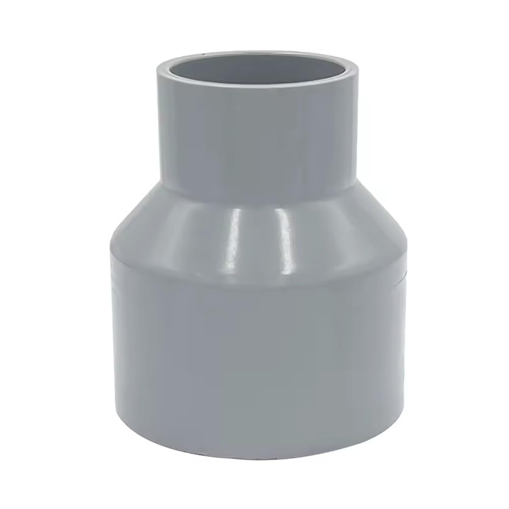 Giunto Riduttore for Tubi Dell'acqua In PVC, Materiale PVC Ambientale Grigio, Raccordi for Serbatoi Di Irrigazione E Acquari, 1 Pezzo(110x63mm)