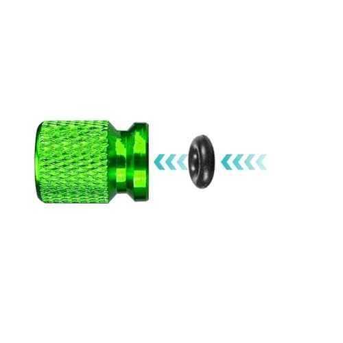 Evita pérdidas de presión con la tapa de válvula CNC para moto Honda MSX125 naranja 6