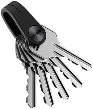 KeySmart ハイマウント(HIGHMOUNT) KS015-BLK Mini Key Ring Holder - Quantity 1
