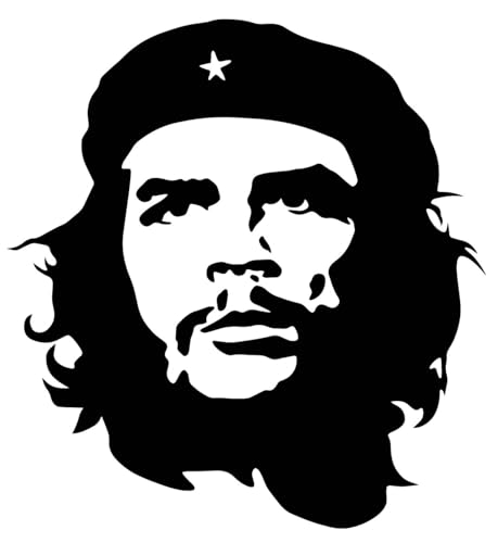 Sticker Che Guevara – Autocolland Che Guevara– Décoration Voiture & Moto – Plusieurs Couleurs et Tailles – Fabrication Artisanale
