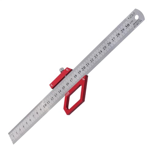 Outils de mesure pour le travail du bois règle carrée à angle droit de menuiserie 30cm