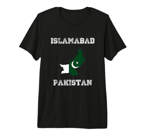 Retro Pakistan Flag Tri-Blend T-Shirt