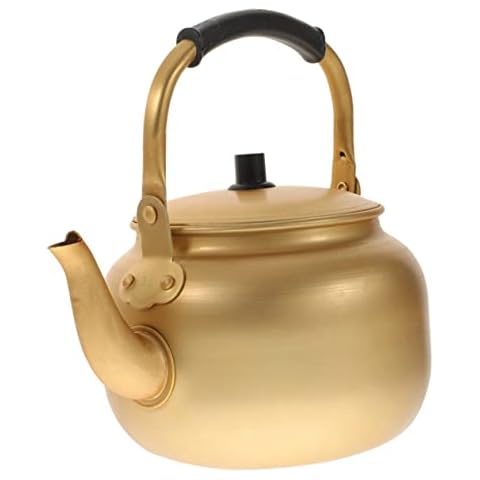 BRIGHTFUFU Vintage Aluminum Tea Kettle Cover
