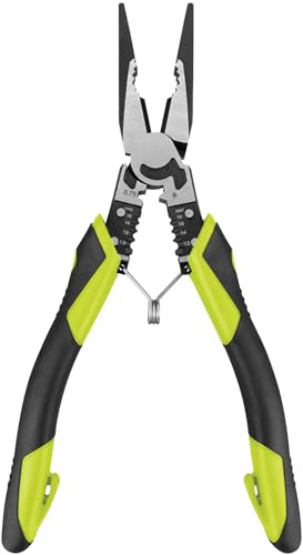 Image of Performance Tool 8-1 /2 inch Multifunction Long Nose Pliers - W86507