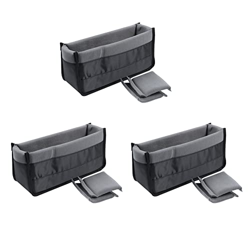 Insert d'appareil photo DSLR et diviseur antichoc noir et gris pour sac à dos