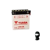 PRODUKTBESCHREIBUNG UND EIGENSCHAFTEN: - YUASA YB14-B2 12V / 14AH BATTERIE - Im Titel geben wir das spezifische Modell für Ihr Motorrad oder Ihren Roller an - Komplett gebrauchsfertig - TRIBUTE UNTER-HELM-STURMHAUBE
