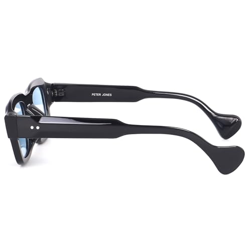 Image of Peter Jones Lenses Unisex Broad Frame Square UV /UB Protected Non-Polarized Sunglasses Medium (3809)