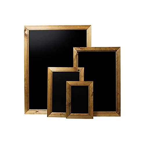Framed Chalkboard/Blackboard (83 x 63cm), Wood, Black, A1 (83 x 63 x 1.5cm)