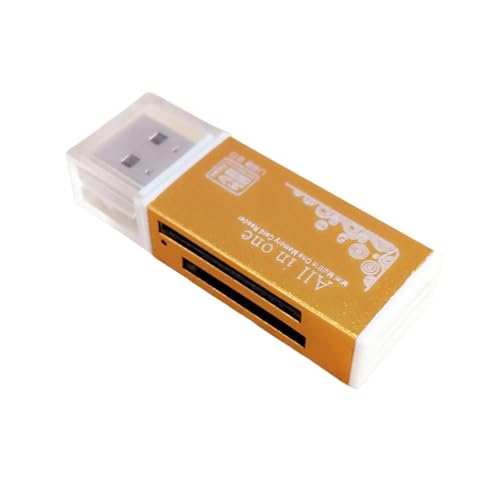 Adattatore USB 2.0 per lettore di schede di memoria supporta MS TF e altre schede per fotocamere e lettori di schede