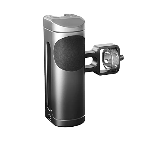 SmallRig Mini Side Handle for Phone Cage Smartphone Video Rig with 1/4''-20 Threads and Cold Shoe, Up and Down Adjustable - 3894