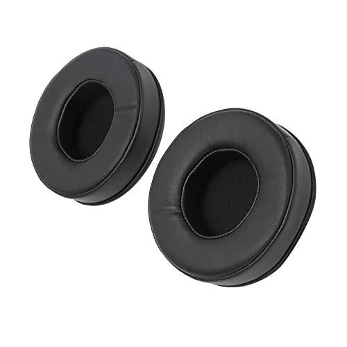 ASHATA Universal Headphone EarPads Replacement, Headphone Ear Pad 95mm Universal Comfortable Headphone Cushion Replacement Black - Image 3