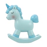 Zerodeko adornos de unicornio adorno de pastel decoración de topper de pastel de unicornio wedding decoration decoración fiesta topper de pastel de postre topper de la torta de boda resina