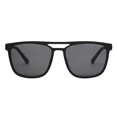 DOCKERS Men's Ethan Sunglasses Aviator, Black, 56.5mm2