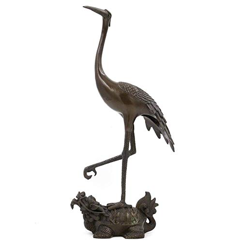 Statues et figurines tête de dragon grue pour sublimer votre décoration de bureau