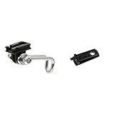 キャットアイ(CAT EYE) センターフォークブラケット CFB-100 ヘッドライト取付用 534-2440 自転車 & ブラケットスペーサー 544-5330 ブラック プラスチック