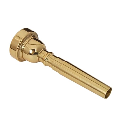 OFFSCH Lead Trumpet Mouthpiece 3c Size Golden Replacement for Trumpet Accessories for