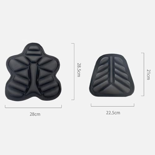 Cojín de asiento para Honda CB400F 2013-2022 con correas de fijación 8