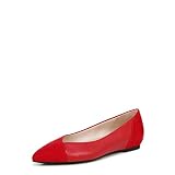 LifeStride Womens Promise Ballet Flat Fire Red 8.5 M