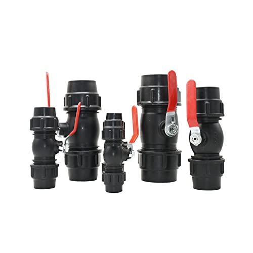 Tubería de agua de plástico con grifo conector rápido y accesorios PE 2