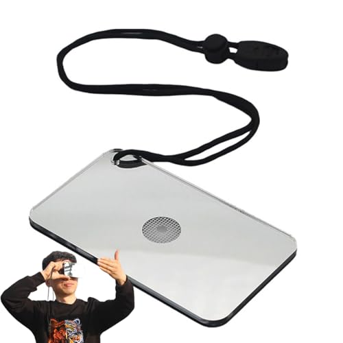 Rescue Mirror - 12.7x76x5.1cm Extra Large Outdoor Rescue Reflective Signals Mirror, Signals Mirrors Survival | Safety, Small & Multifunctional Signaling Mirrors, Survival Tools for Hiking