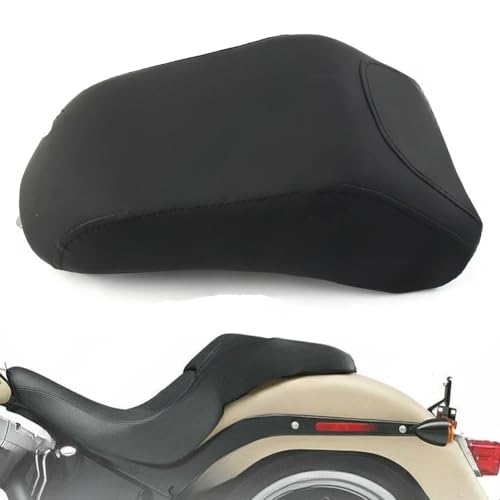 Respaldo asiento pasajero trasero de moto para rutas de fin de semana en Fatboy 3